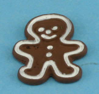 Dollhouse Miniature Gingerbread Cookie 1Pc.